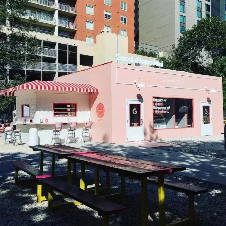 GOOGLE甜甜圈快闪店