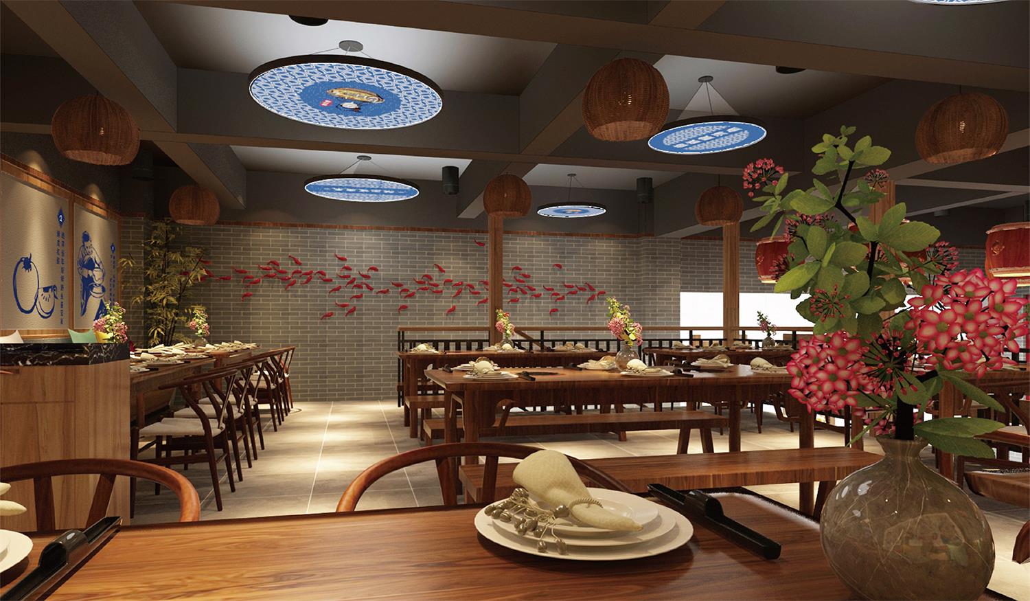 中餐厅餐饮空间设计