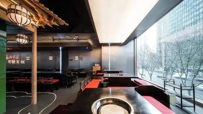 Angelababy火锅店餐饮空间设计