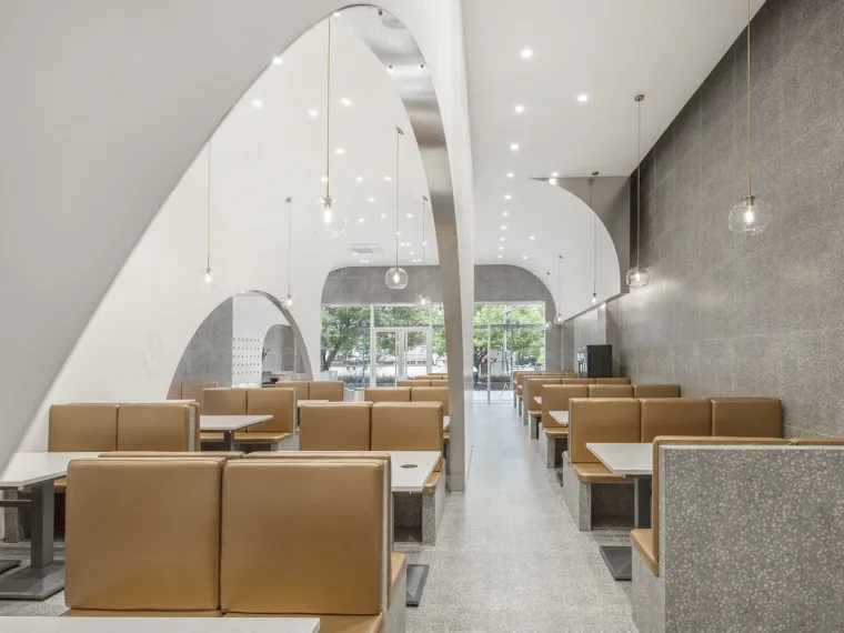 长沙简单而又充满仪式感的烤肉店餐饮空间设计