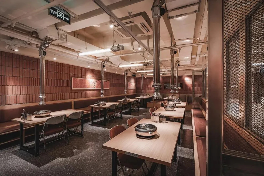 重庆烤肉餐厅餐饮空间设计
