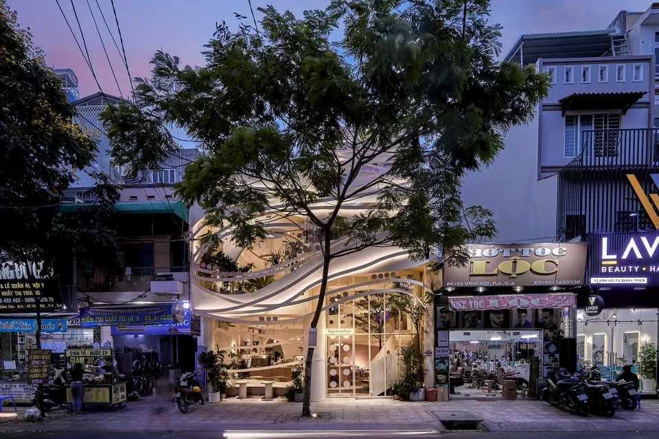 株洲好一座城市鸟巢，好一个咖啡厅餐饮空间设计