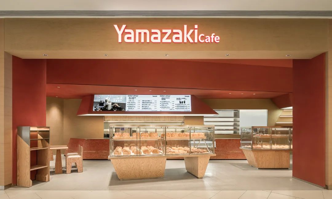 黄冈烘焙品牌山崎面包，深圳餐饮空间设计蕴含日本元素